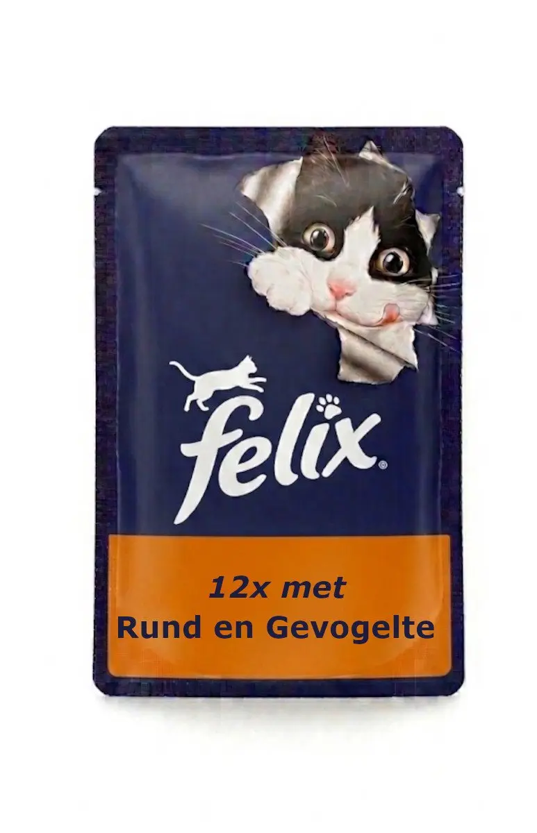 Felix Dubbel Zo Lekker Rund en Gevogelte in Gelei