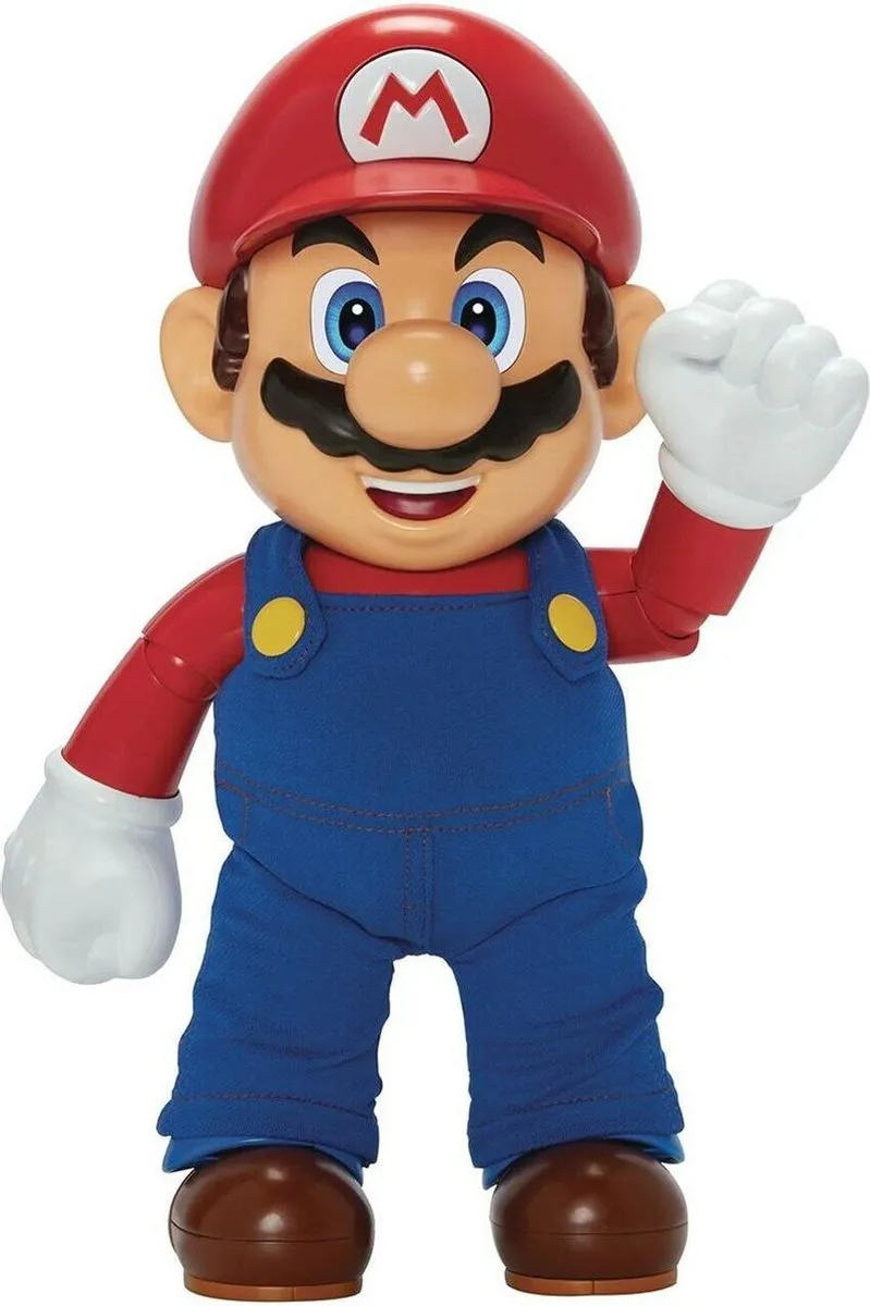 Nintendo Super Mario It's-A Me, Mario! Figuur 36cm - Multicolor