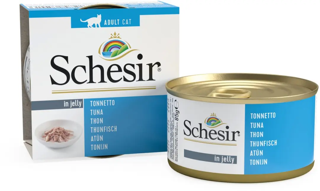 Schesir Kat Tonijn 85g - 14 Stuks