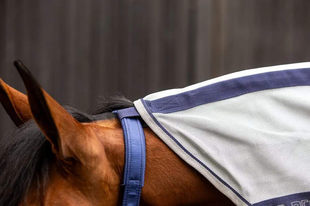 Horsegear Hgprotect V2 Vliegendeken - 165cm Grijs - afbeelding 6 van 6