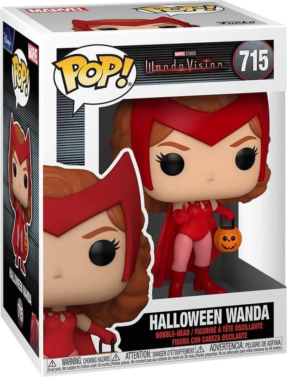 Funko POP! WandaVision Wanda Halloween Verzamelfiguur - 9cm - Multicolours