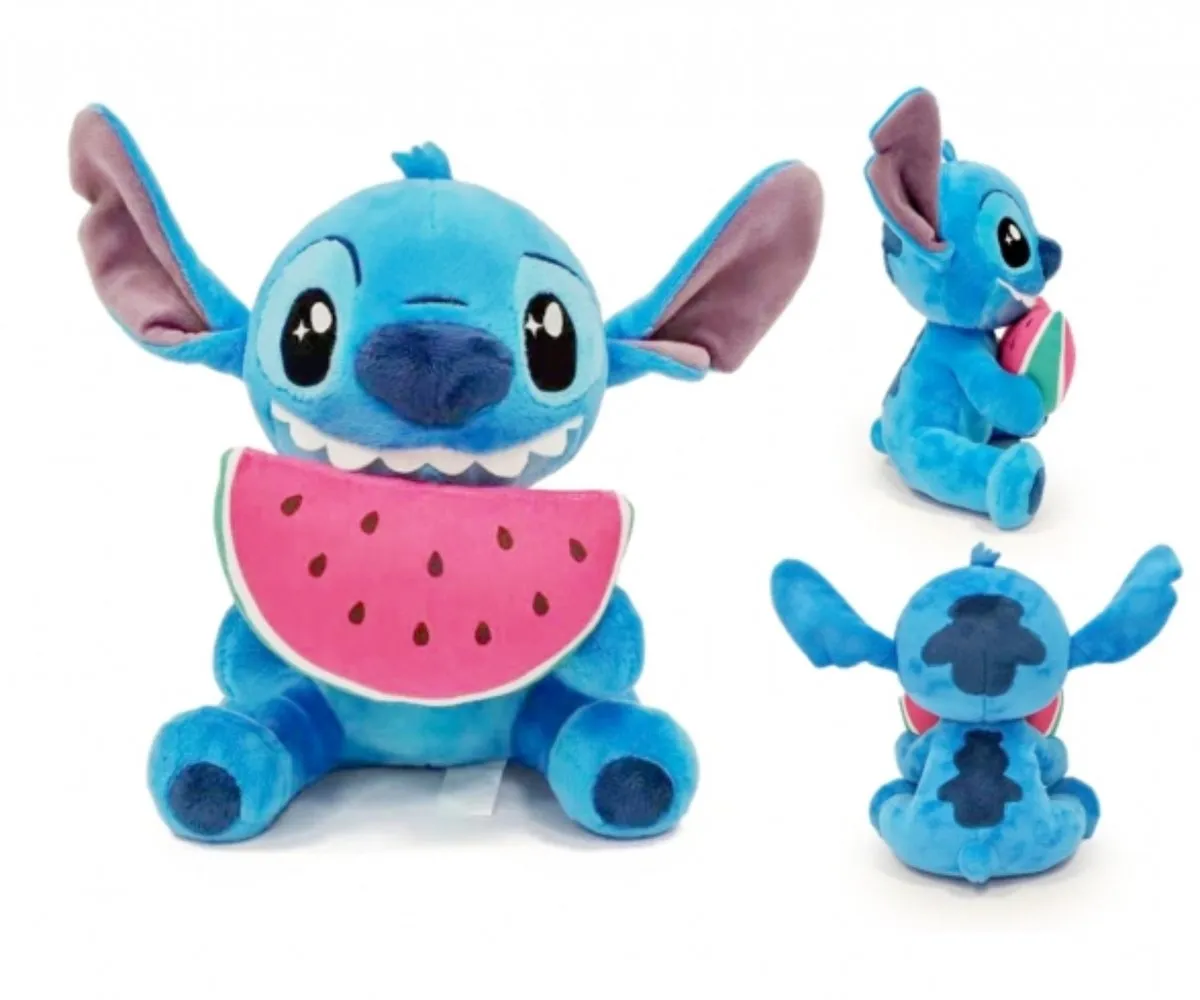 Disney Stitch Watermeloen Knuffel 25cm - Pluche