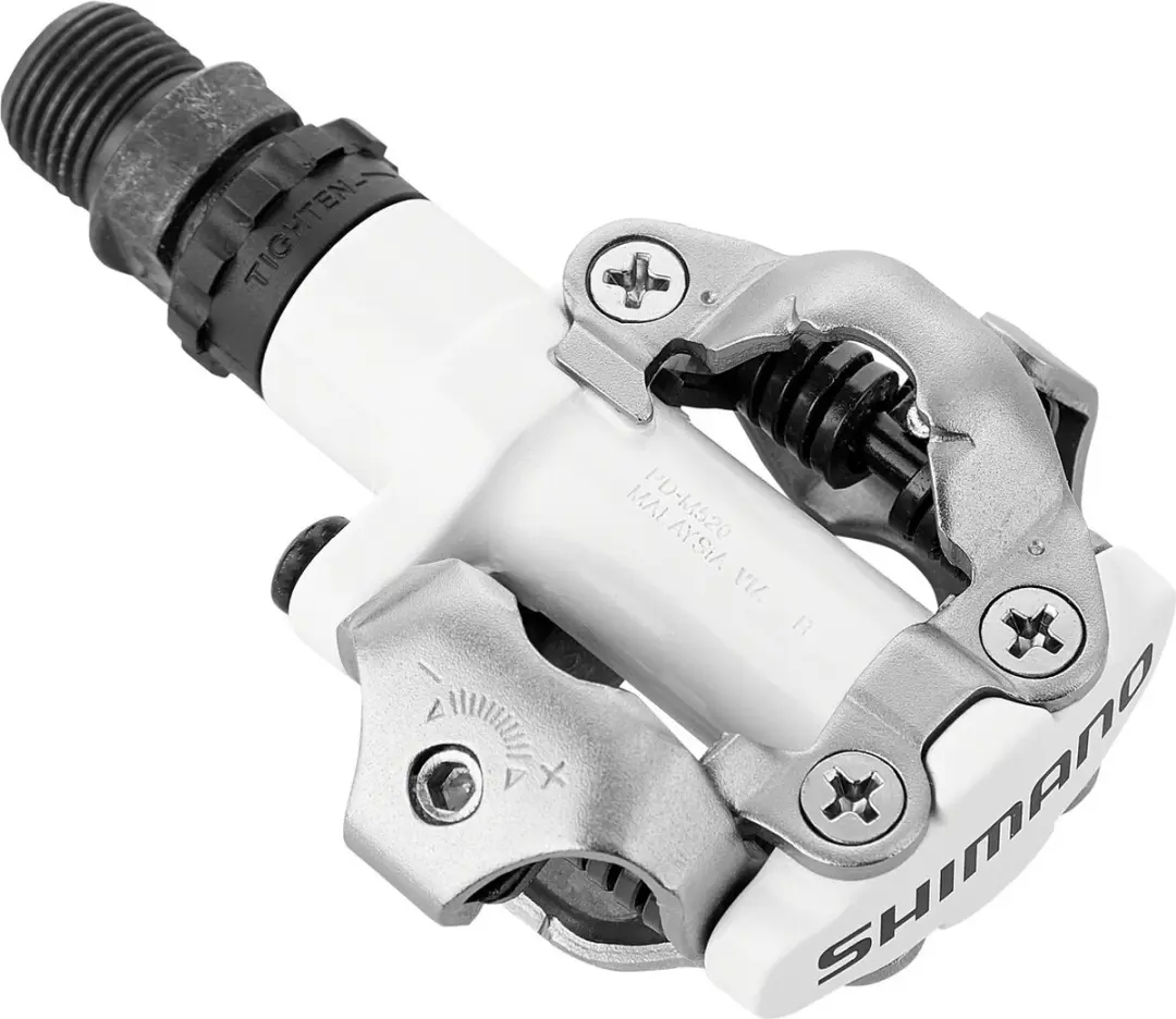 Shimano PD-M520 SPD Pedalen - Wit - afbeelding 3 van 6