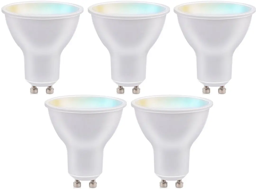 5-pack Alpina WiFi Smart GU10 LED-lamp