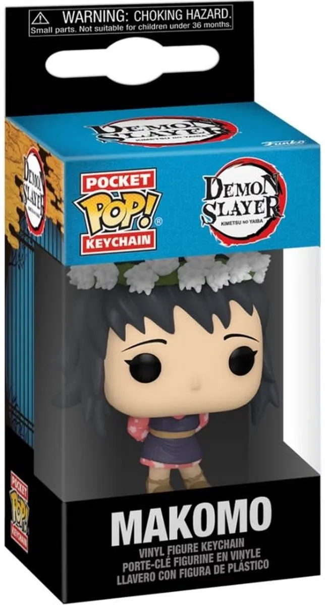 Funko Pocket Pop! Demon Slayer Makomo - Veelkleurig