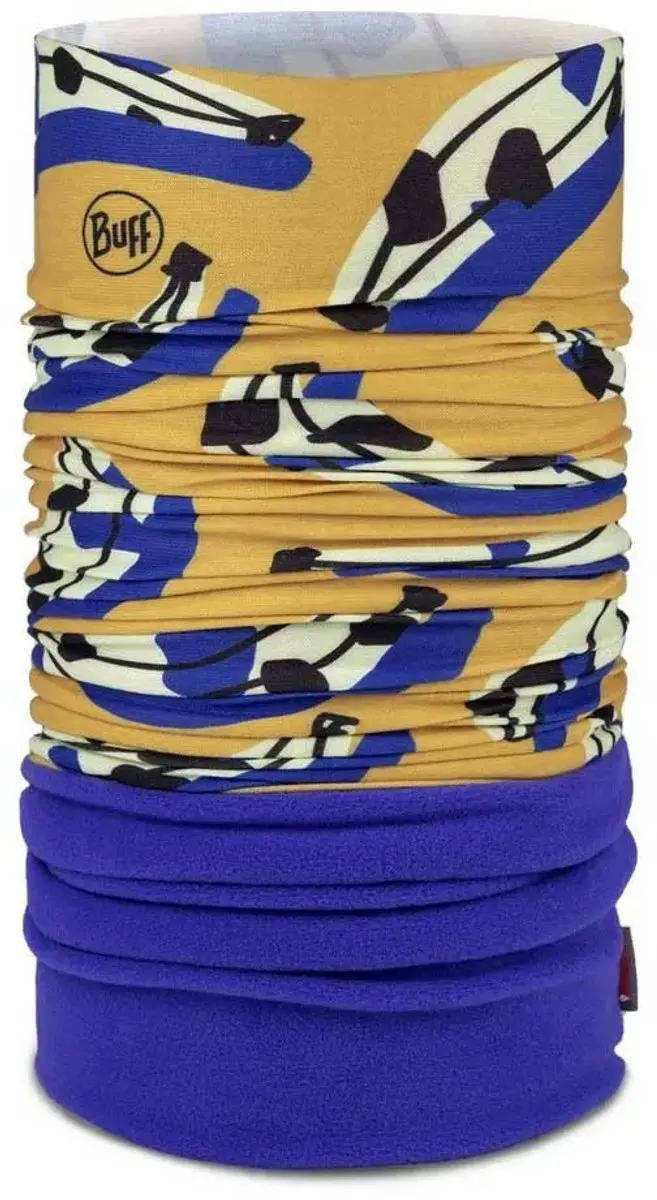Buff Polar Nekwarmer Kinderen - Geel/Blauw