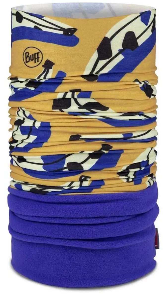 Buff ® Polar Nekwarmer Geel,Blauw Kinderen