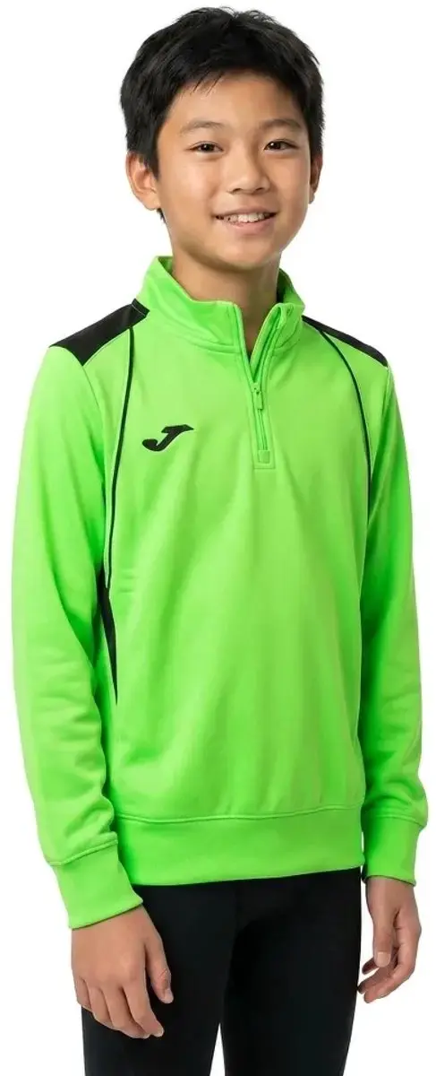 Joma Championship Vii Half Rits Sweatshirt Groen 12-14 Years Jongen