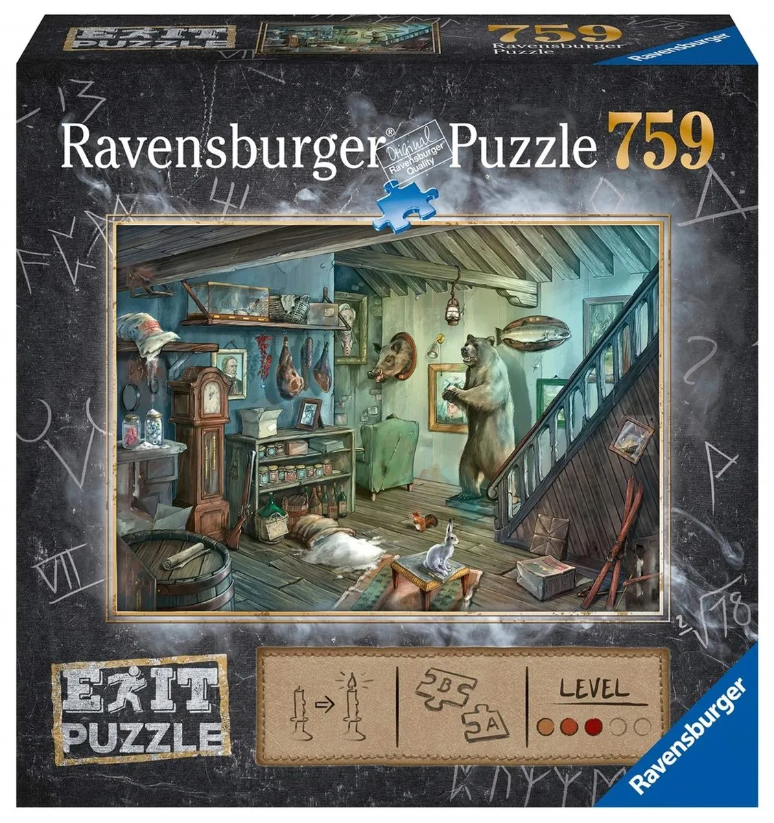 Ravensburger Exit 8 Gruselkeller Puzzle 759 Stuks