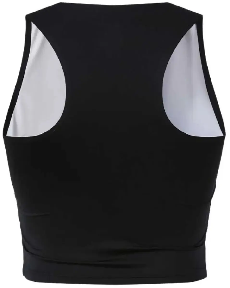 Joma Picasho Mouwloos T-shirt L - Zwart/Wit - afbeelding 2 van 4