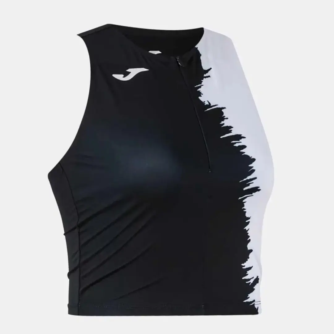 Joma Picasho Mouwloos T-shirt L - Zwart/Wit - afbeelding 4 van 4