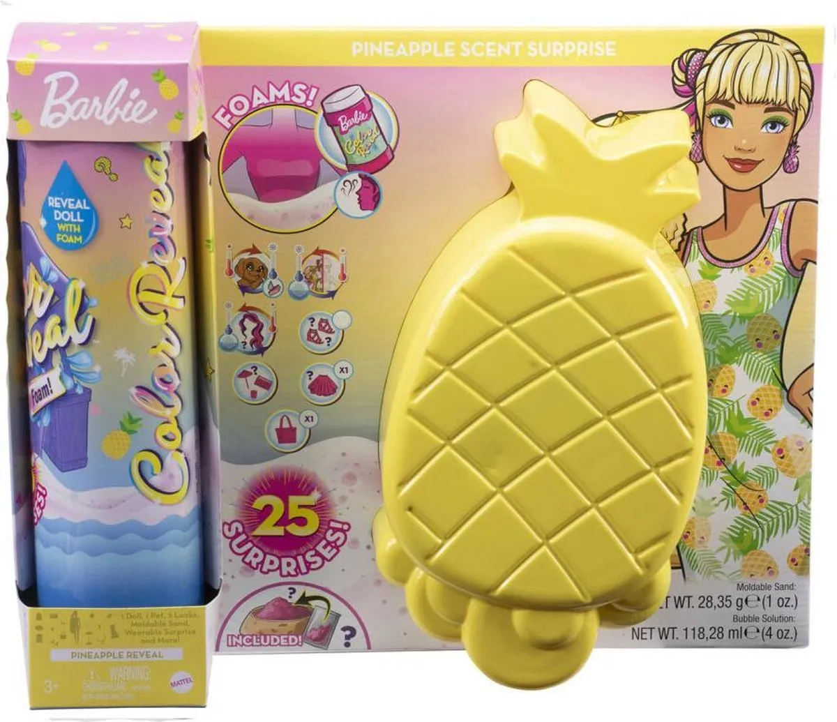 Barbie Color Reveal Ultimate Reveal Wave 3 Ananas