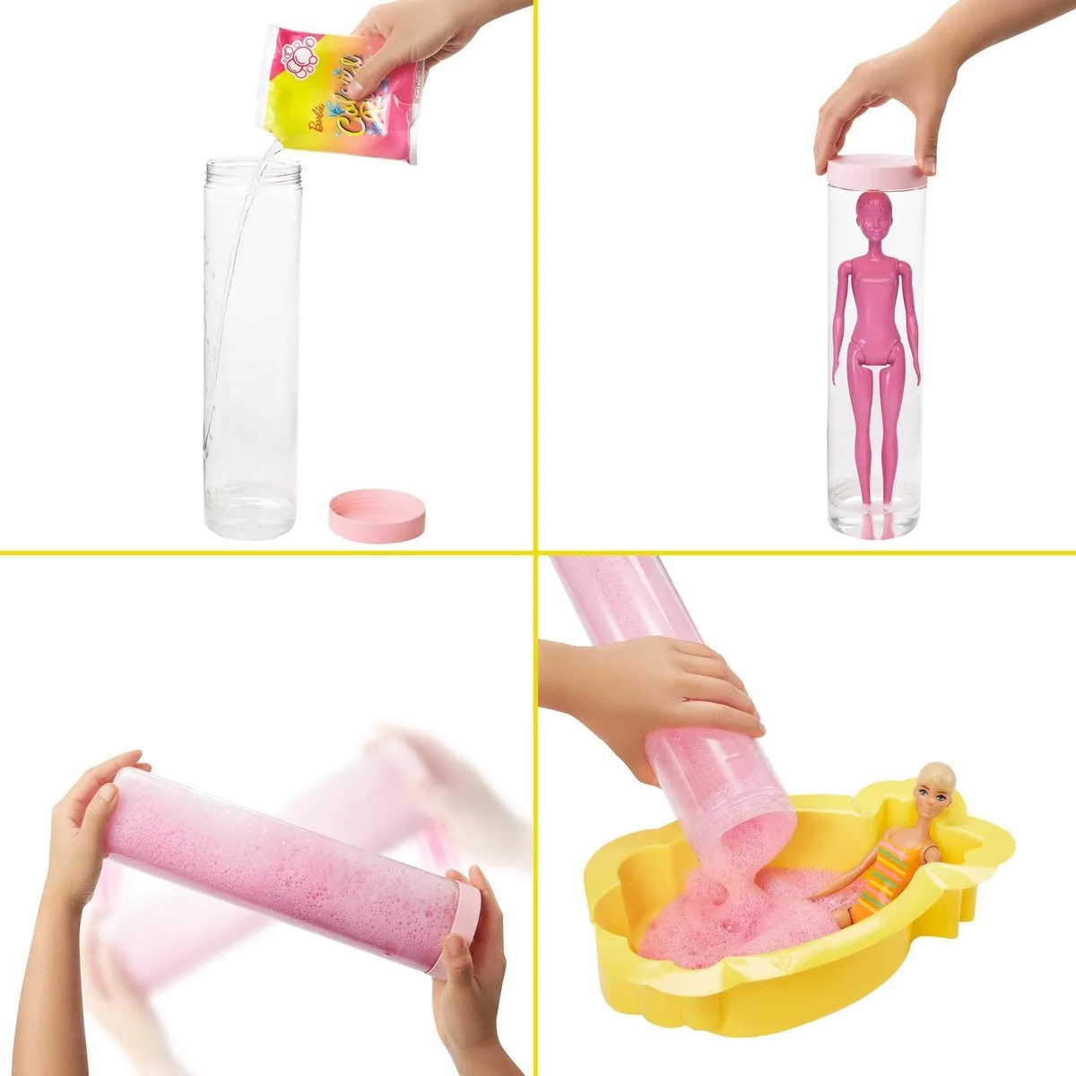 Barbie Color Reveal Ultimate Reveal Wave 3 Ananas - Blauw