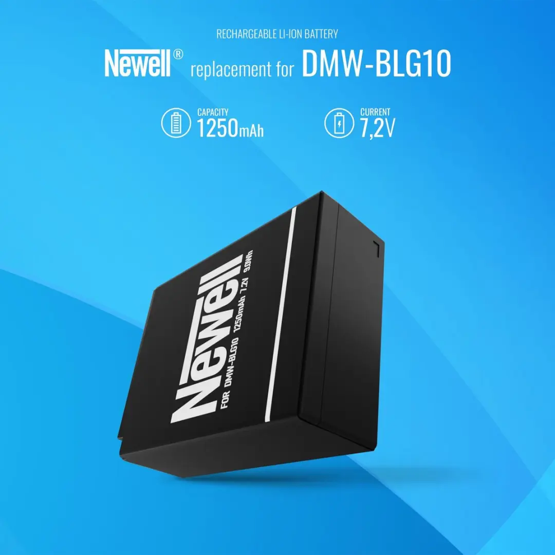 Newell Accu Panasonic DMW-BLG10 - 1250mAh - afbeelding 3 van 6