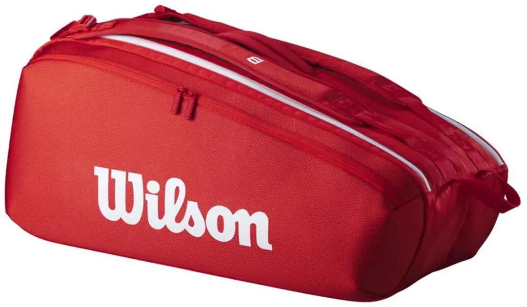Wilson Super Tour Thermobag Rood - 9 Rackets - afbeelding 5 van 6