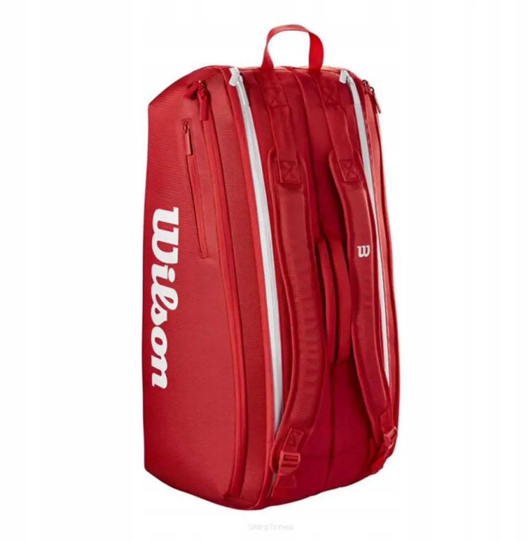 Wilson Super Tour Thermobag Rood - 9 Rackets - afbeelding 2 van 6