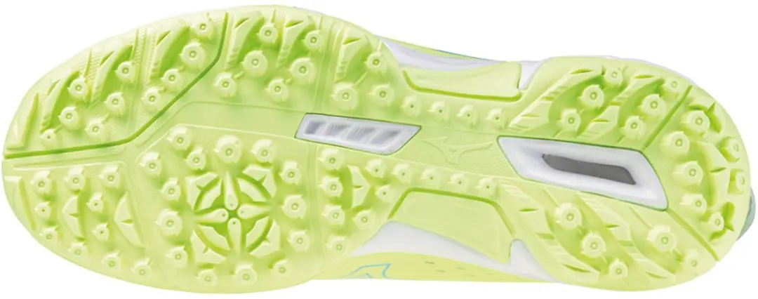 Mizuno Wave Lynx 2 Hockeyschoenen Senior 41 - Limegroen/Blauw/Zwart - afbeelding 3 van 6