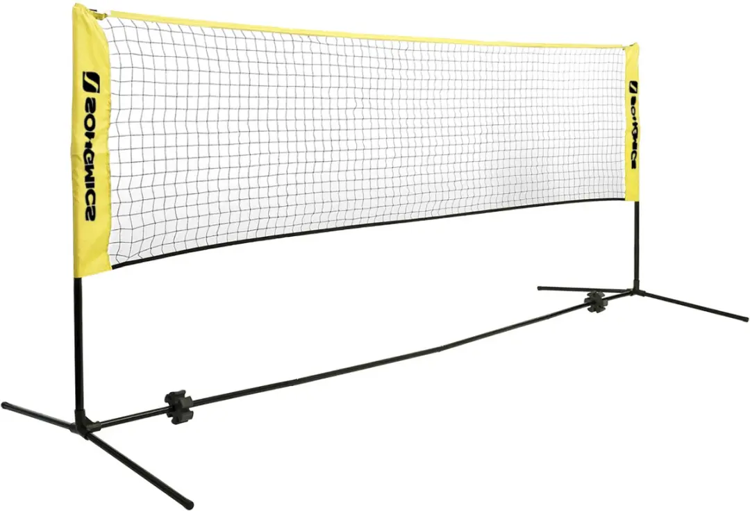 SONGMICS Badmintonnet, opvouwbaar, eenvoudig te monteren, gemakkelijk te dragen,