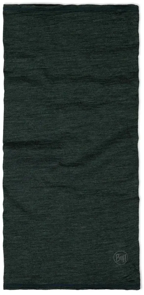 Buff Merino Lightweight Nekwarmer Multistripes Forest
