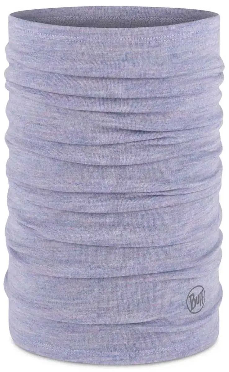 Buff ® Merino Midweight Nekwarmer Grijs,Paars