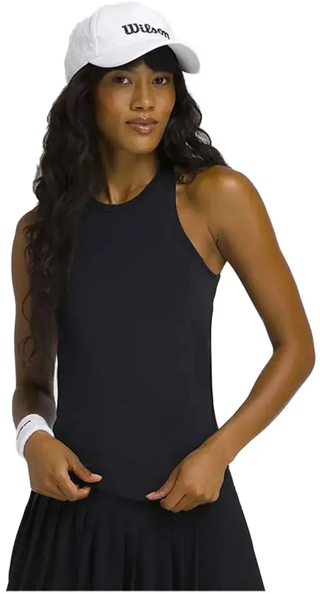 Wilson Fieldhouse Tank Mouwloos T-shirt Zwart M Vrouw