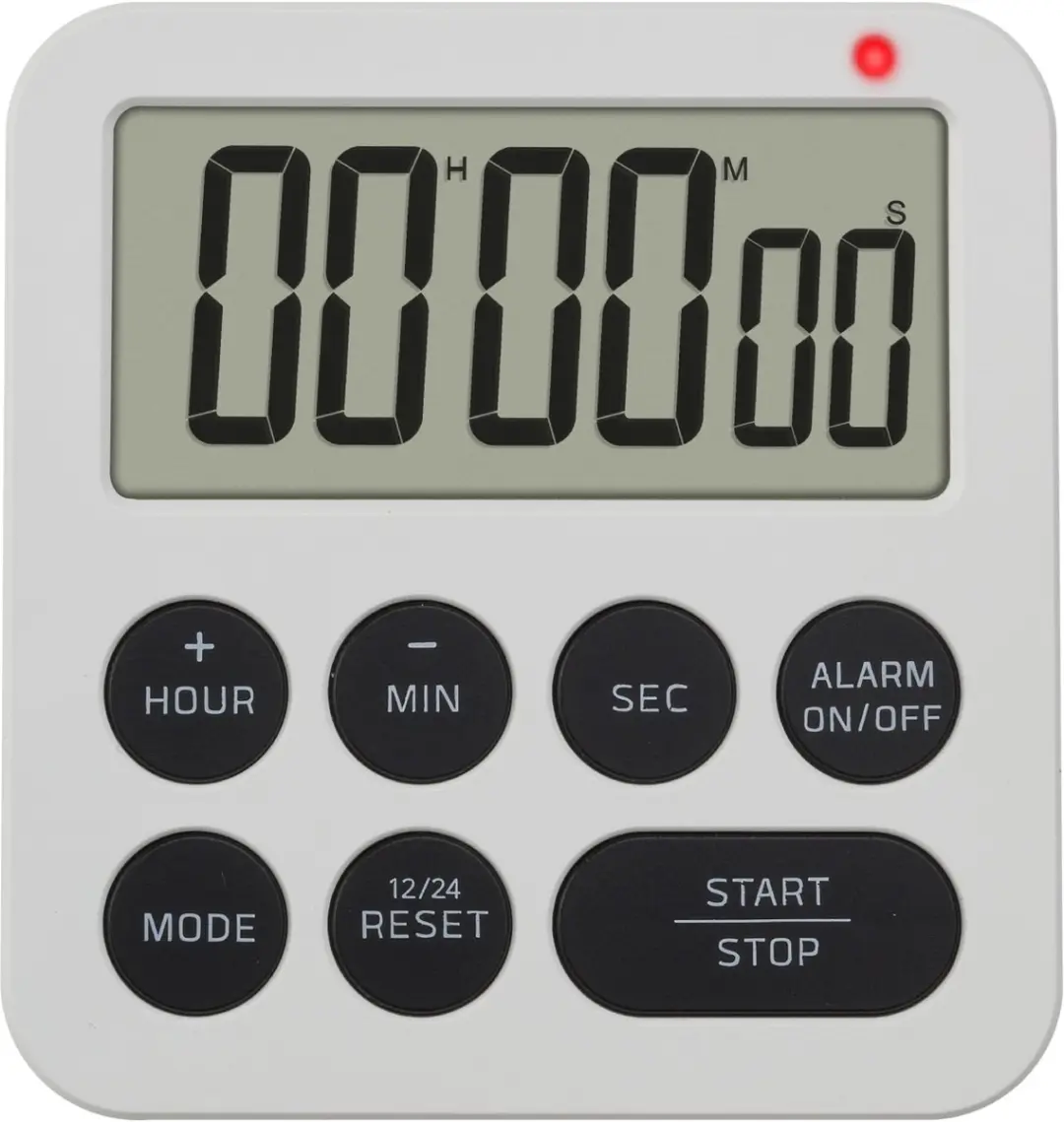 TFA Dostmann Digitaal Timer Wit - afbeelding 4 van 6