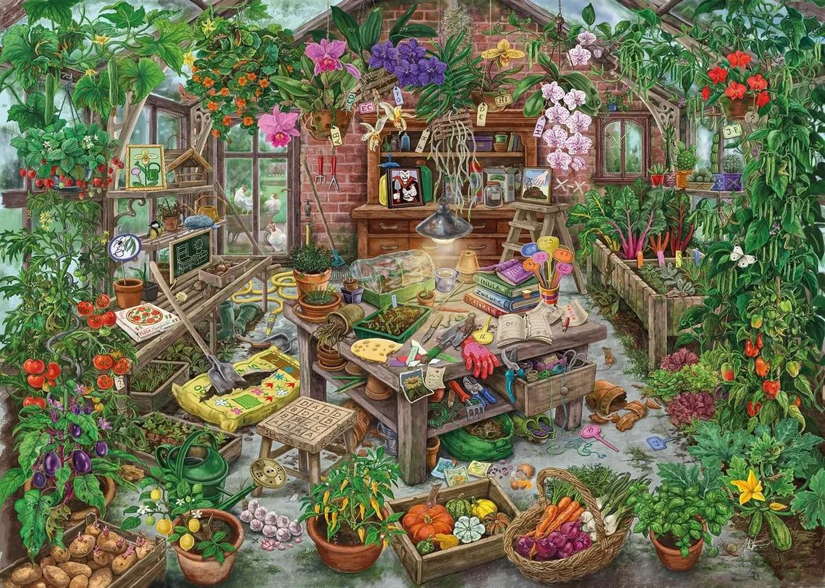 Ravensburger Escape Puzzle The Green House 368 Stuks - Multicolor