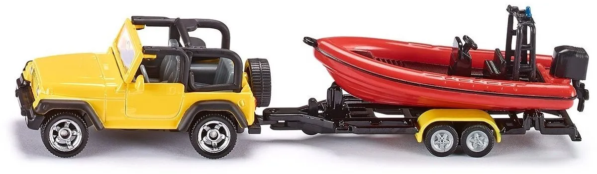 SIKU 1658 Jeep met Boot