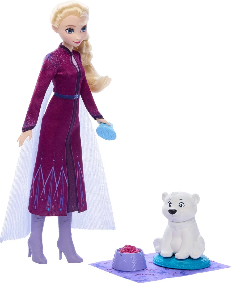 Mattel Frozen Elsa Pop met Berenwelp