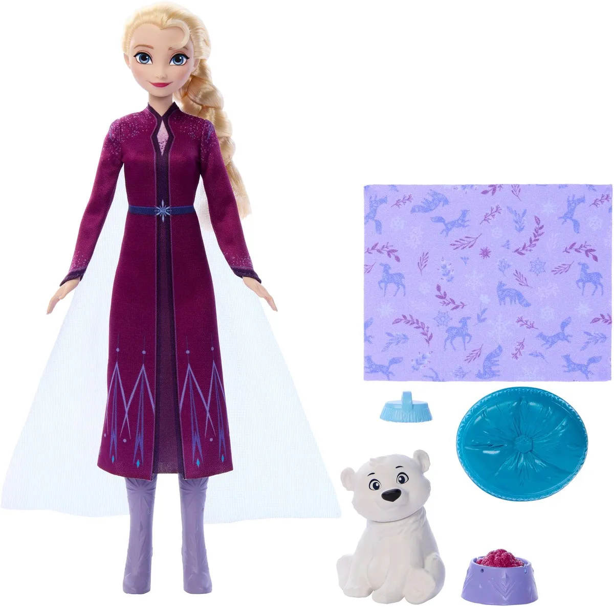 Mattel Frozen Elsa Pop met Berenwelp - Multicolor