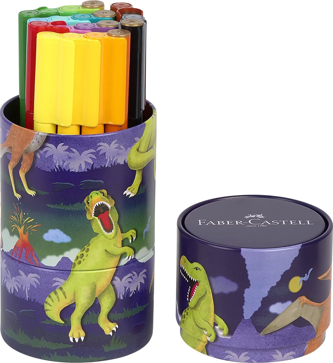 Faber-Castell Connector Dino Viltstiften