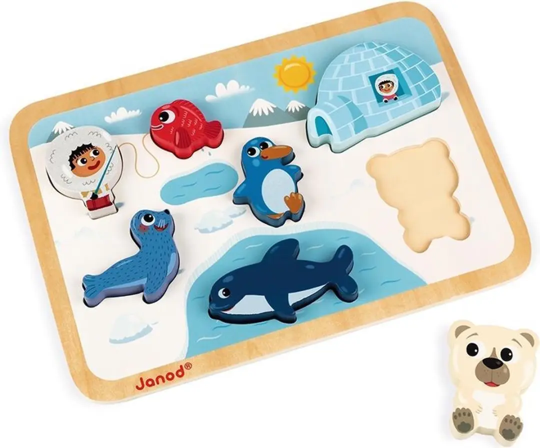Janod Chunky Puzzel