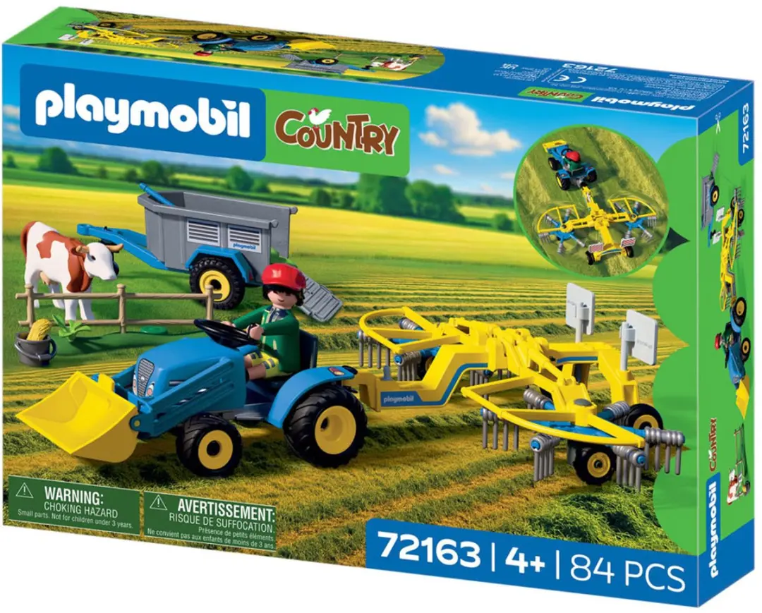 Playmobil Country Kleine Tractor met Hooimaaier 72163 - afbeelding 5 van 5