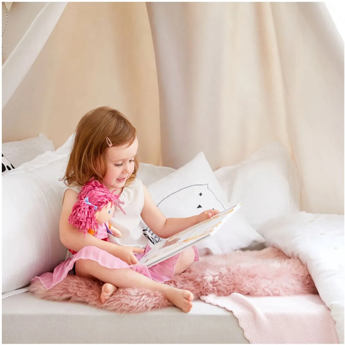 Haba Lilli-Lou Pop 30cm - Meerdere kleuren - afbeelding 6 van 6