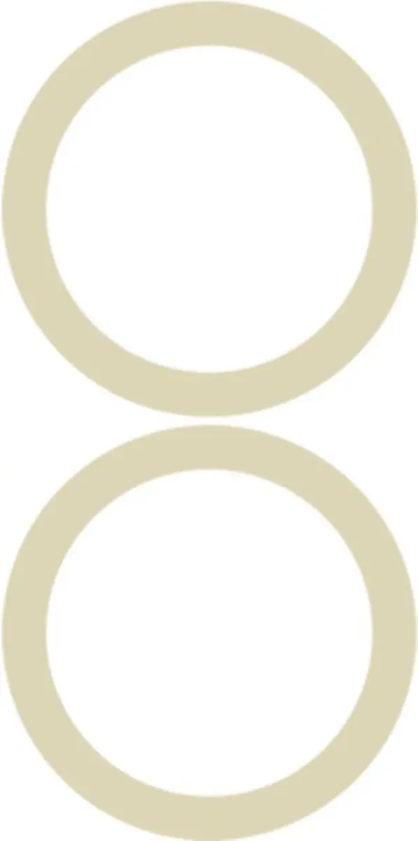 Sigg Dichtingsring Kbt 2,4 Cm Rubber Beige 2 Stuks
