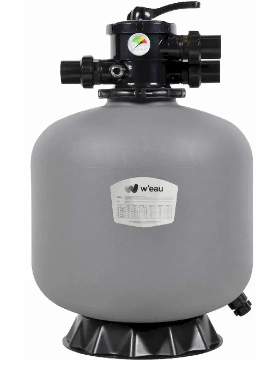 W'eau HDPE-500 Top Mount Zandfilter 12m³