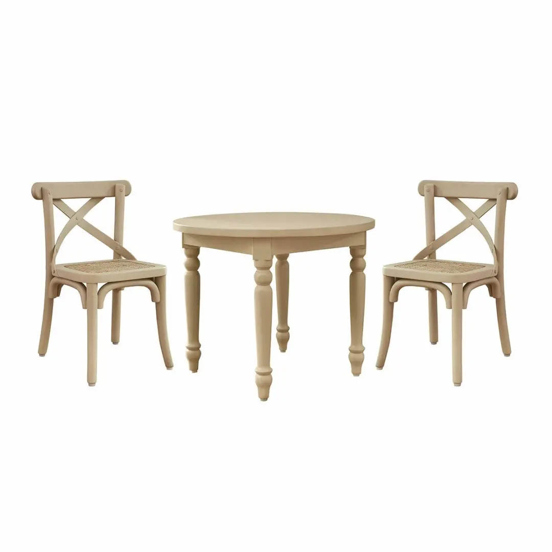 Loberon Kindermeubelset Sourila - Beige - afbeelding 3 van 4