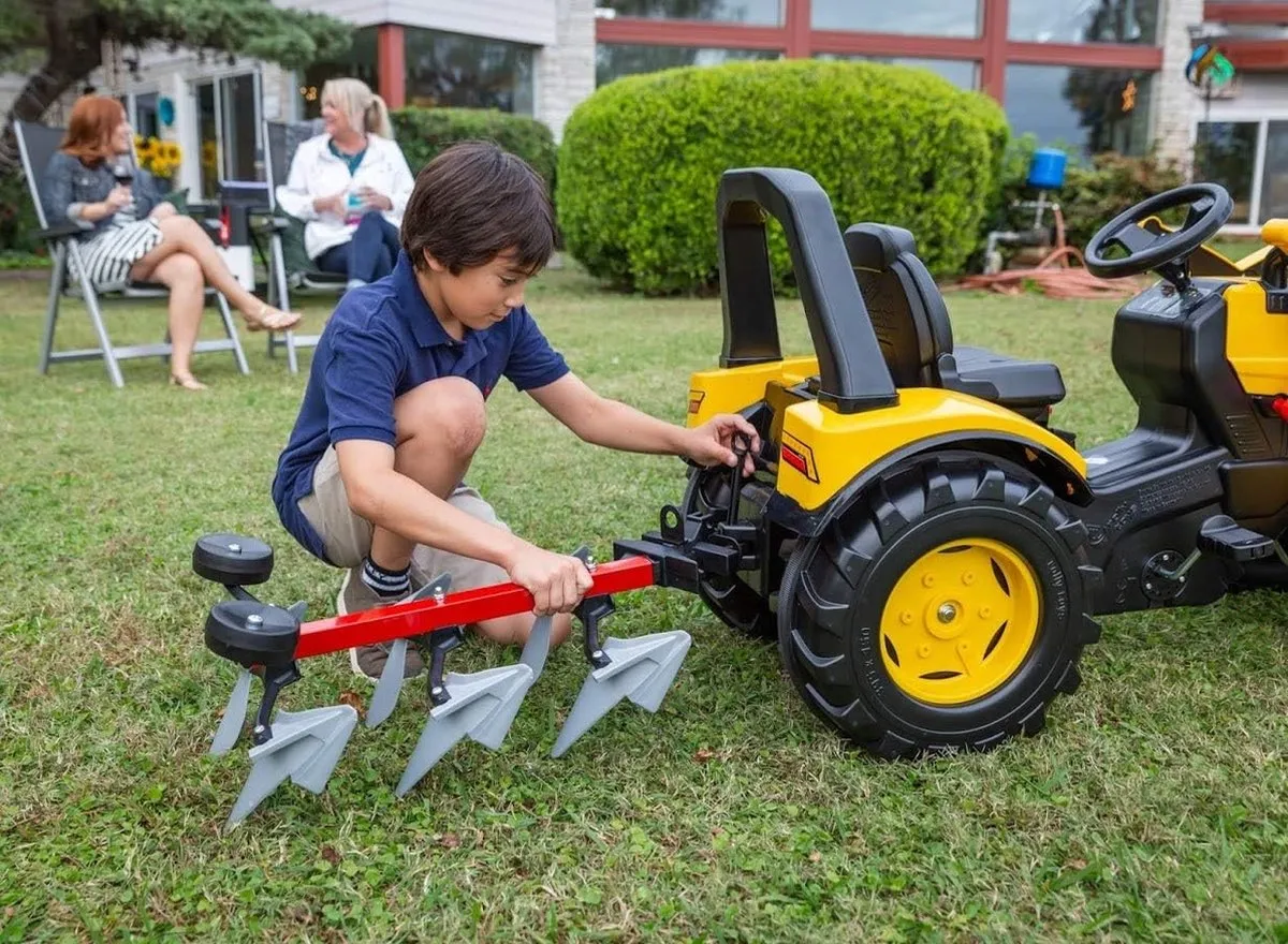 Rolly Toys Wentelploeg Junior 12 386 5 - Grijs