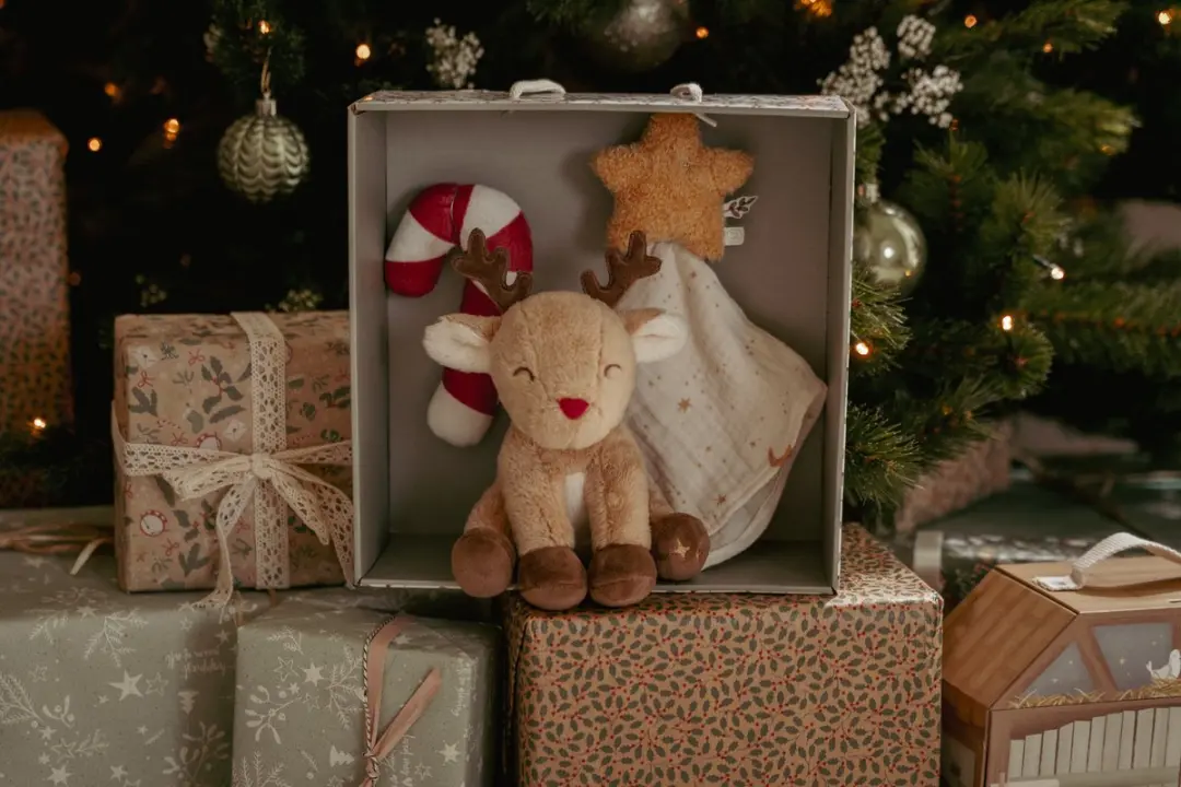 Little Dutch Kerst Giftset - Groen/Rood/Bruin/Wit - afbeelding 4 van 6