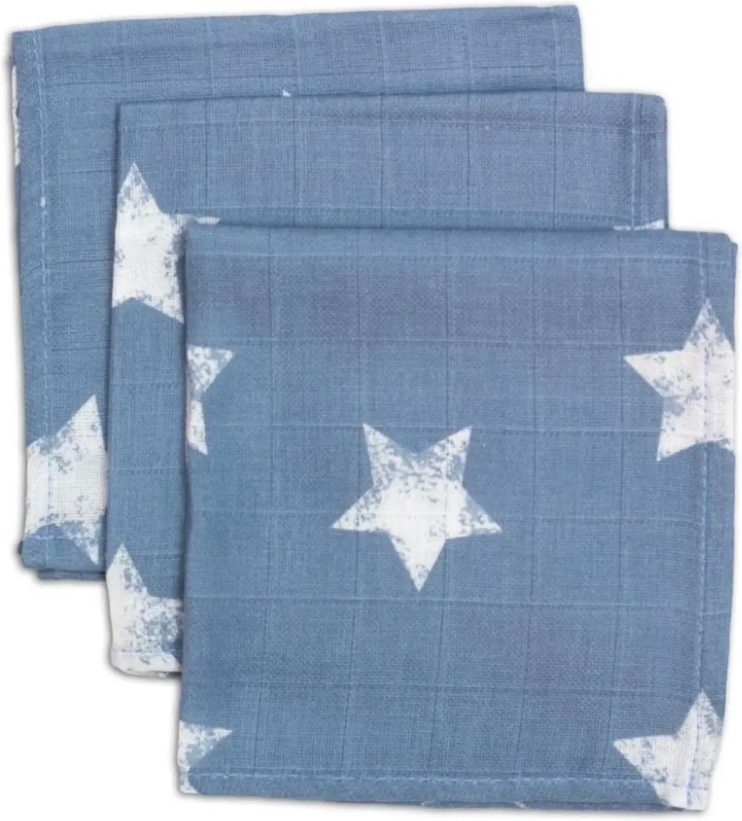 Briljant Robin Silver Blue Hydrofiel Monddoekjes 3 Stuks 26R