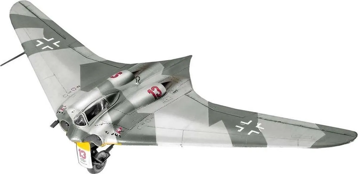 Revell Horten Go-229 Modelbouwpakket 1:72 - 70 Onderdelen - Multi