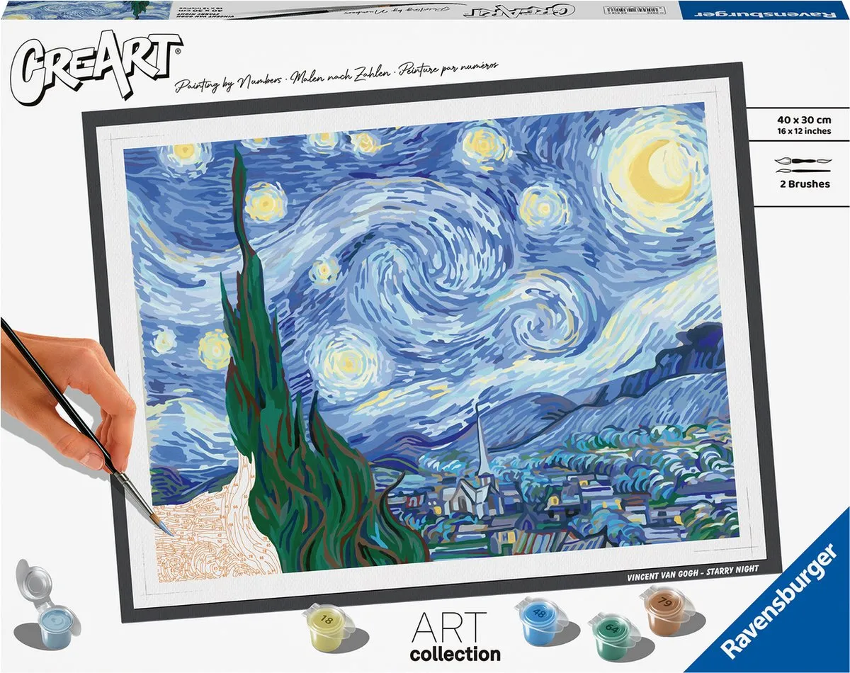Ravensburger The Starry Night Schilderen op nummer