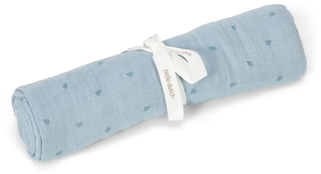 Little Dutch Swaddle Blauw 120cm