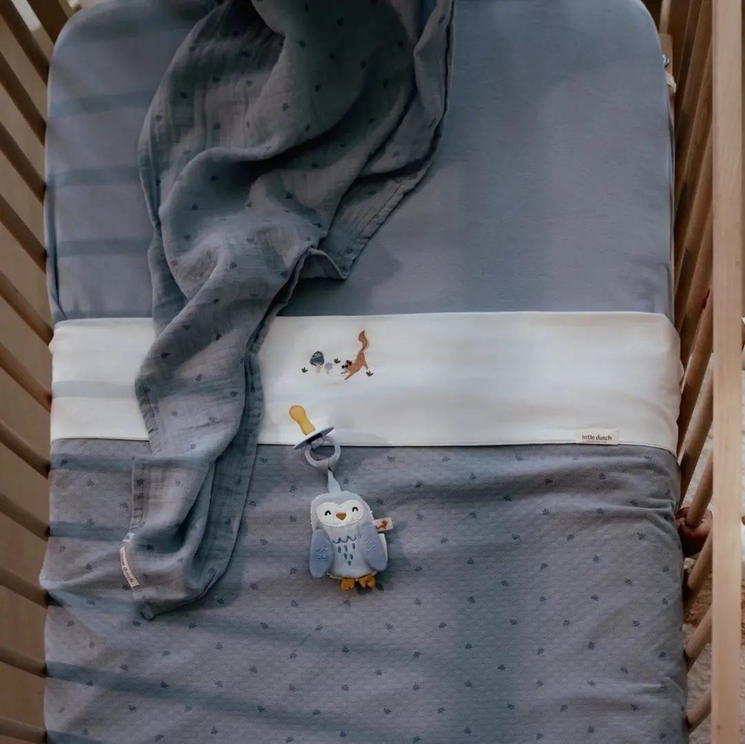 Little Dutch Swaddle Blauw 120cm - afbeelding 5 van 6