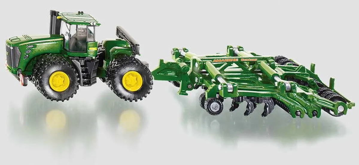 SIKU 1856 John Deere 9630 met Amazone Centaur