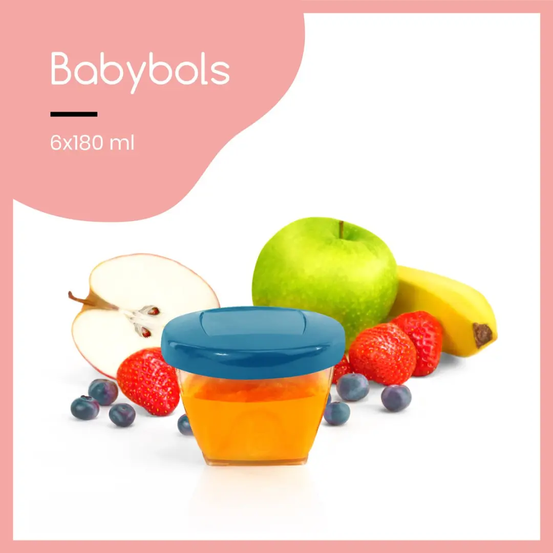 Babymoov Babybols Kit Eetset - 6x180ml Groen - afbeelding 5 van 6