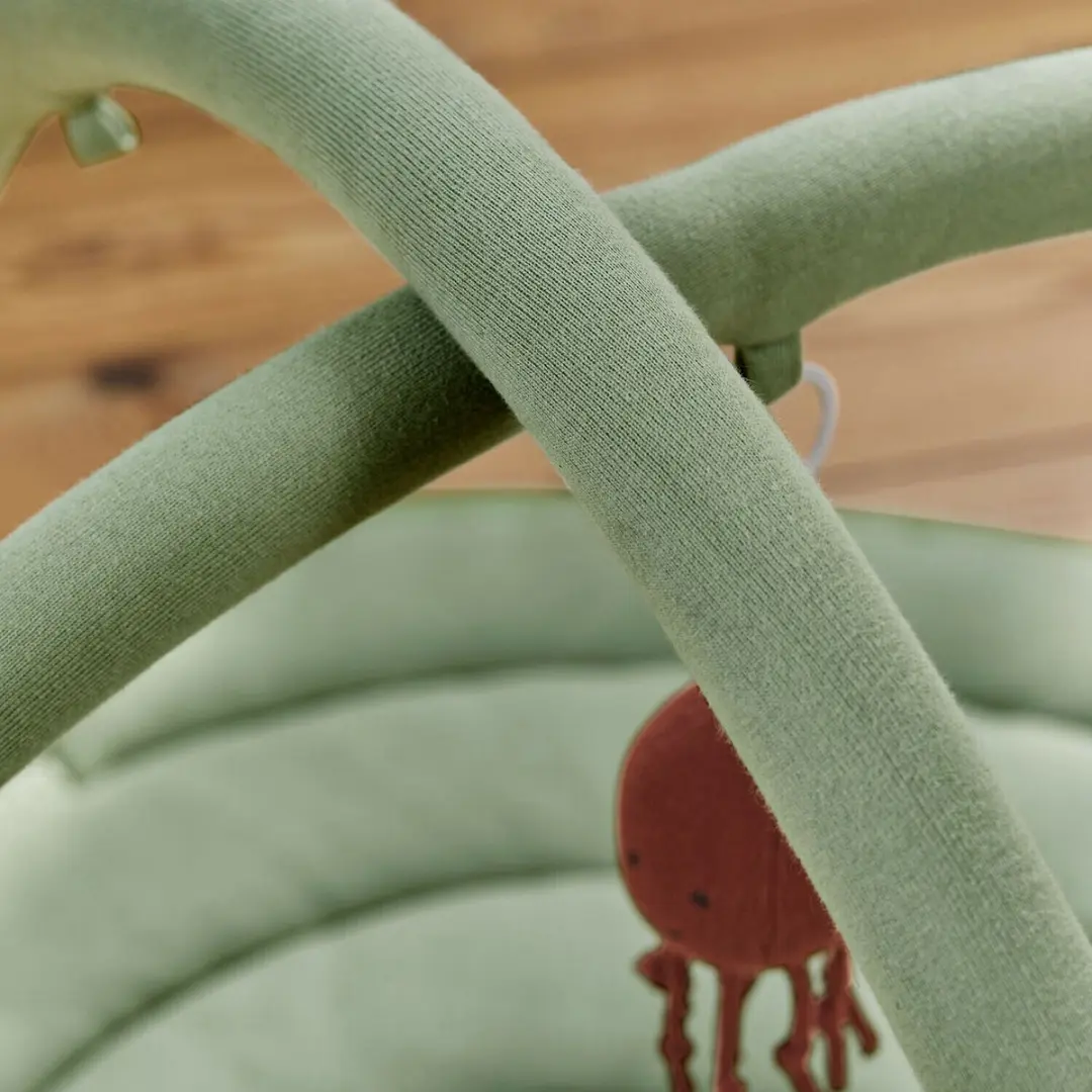 Loberon Speelkleed Bubbilo - Groen/Bont - afbeelding 4 van 5