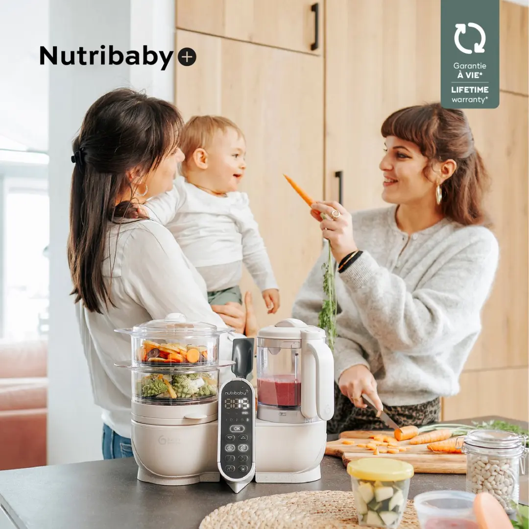 Babymoov Nutribaby+ Voedselbereider - Beige - afbeelding 6 van 6