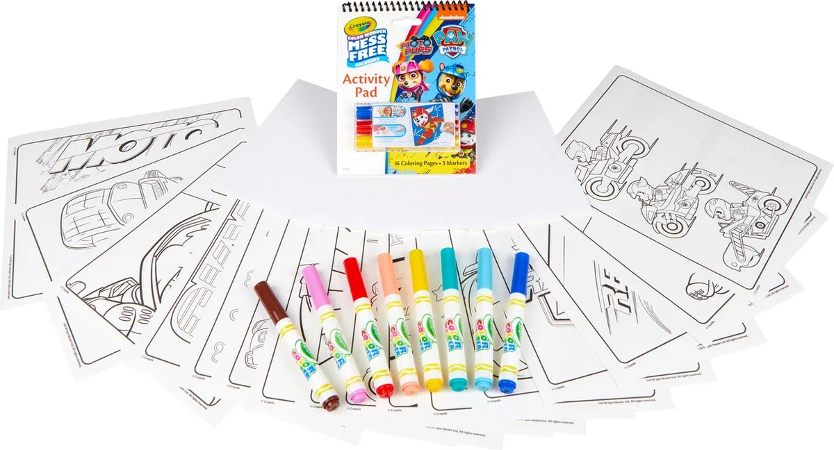 Crayola Color Wonder Paw Patrol Set