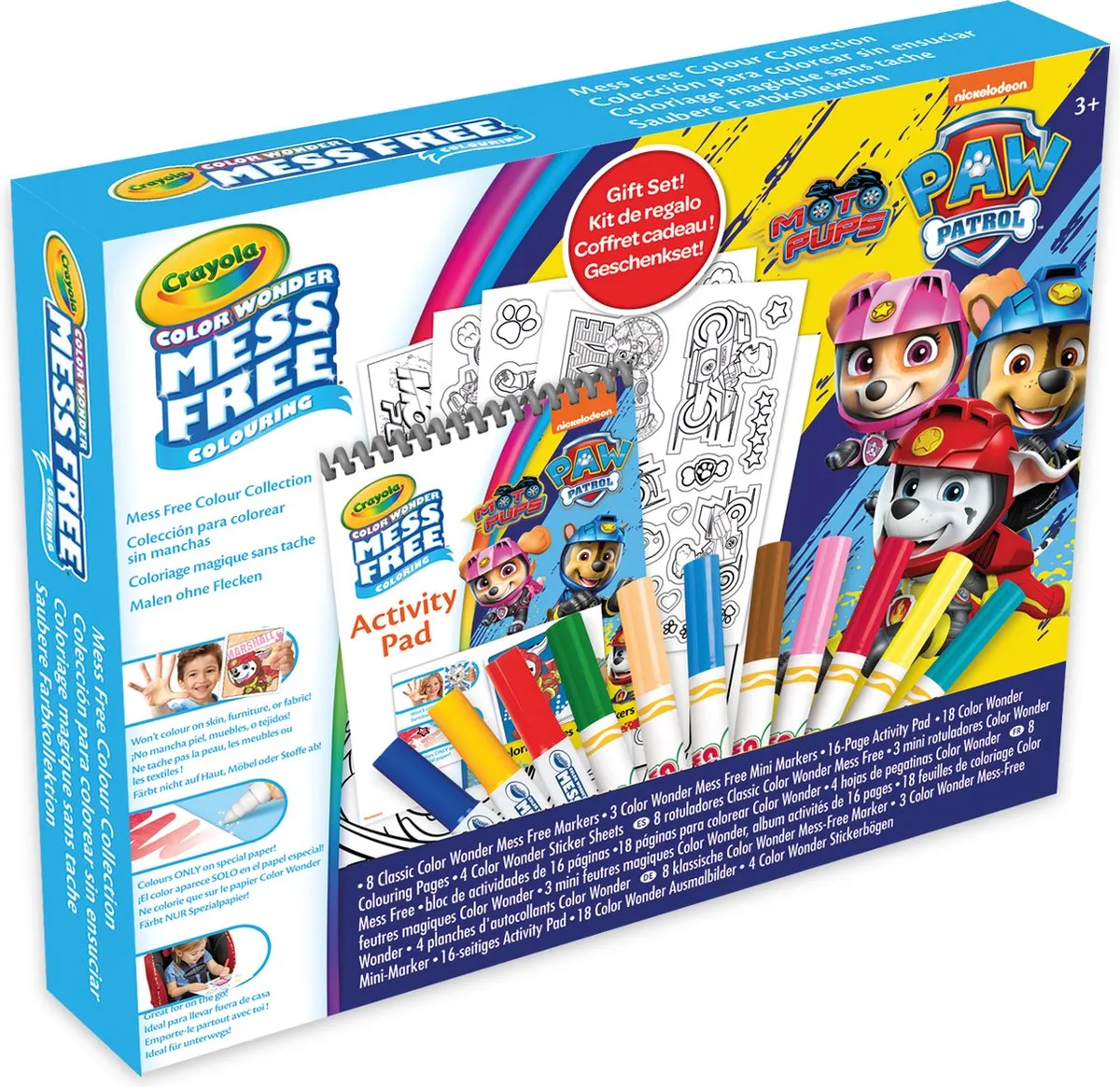 Crayola Color Wonder Paw Patrol Set